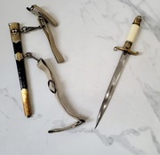 Kordzik Oficerski Lotniczy Polskiej Marynarki Wojennej WZ 1954 z rapciami