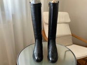 Ryłko kozaki oficerki, skóra naturalna, nowe