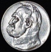 II RP - 5 zł Józef PIŁSUDSKI 1934 Orzeł Strzelecki 