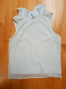 Elegancka Bluzka bez rękawów