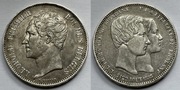 Belgia 5 Franków 1853 