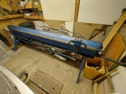 Zaginarka do blachy wraz z nożycami tnącymi 3mb