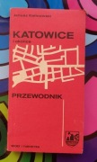 KATOWICE I OKOLICE przewodnik JANUSZ KALINOWSKI 1981 + Mapa 1980