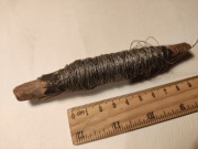 Drut miedziany, posrebrzany 0,15 mm