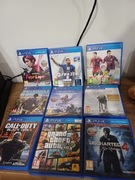 Zestaw PlayStation 4 + 2 Pady (Red Camo) + 9 Gier 