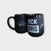 Czarny kubek Rock i Borys. Pierwsza edycja. Nowy, nigdy nie używany.