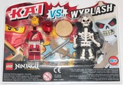 Lego Ninjago 111903 -Kai vs. Wyplash - minifigurki njo0492 njo0554 NOWE