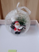 Bombka kula śnieżna z Mikołajem 