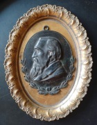 Plakietka medal Józef Kraszewski 1879 r.