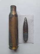 Nabój deko orginał 14,5 na 114 mm II wojna 