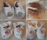 Paputki dziecięce, zestaw 4 par, np. do zdjęć