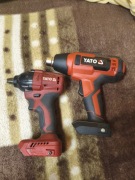 Elektronarzędzia Yato opalarka klucz udarowy 350 Nm 18v