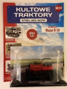 Kultowe traktory nr 34 Mazur D-50 spychacz ciagnik gąsienicowy premiera hit