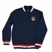 Bluza chłopięca długi zamek granatowa rozm. 128