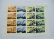 arkusz 4223-26 Mosty w Polsce kas FDC