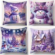 Zestaw poszewek dekoracyjnych świątecznych 