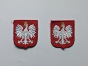 Naszywki Godło Polski - 2 szt. na mundur