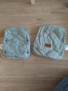 Petite&Mars, Jasie, mufka, rękawiczki do wózka, pale eucalypt