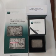 20 zł 35. rocznica zrywu antykomunistycznego -2017r. Ag