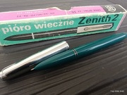 Długopis wieczne pióro ZENITH 2 Częstochowskie Zakłady PRL stan BDB