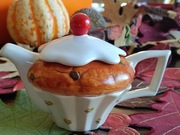 Dzbanek na herbatę angielski vintage prezent Swine