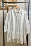 Białą koronkowa bluzka damska Reserved 44 XXL