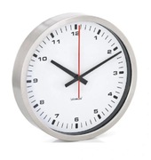 Blomus Era duży zegar ścienny biały 40 cm średnicy