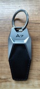 BRELOK BRELOCZEK DO KLUCZY SKÓRA AUDI LOGO A7 ASO ORYGINAŁ