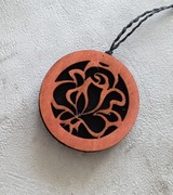 Zawieszka zapach do samochodu domu drewno grawer prezent