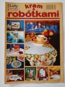 Kram z robótkami 2/2001 haft krzyżykowy, szydełko, haft Richelieu, witraże 