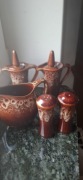 5 szt..KERNEWEK POTTERY GOONHAVERN PERRANPORTH CORNWALL