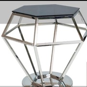 Stół ze stali nierdzewnej sześciokątny