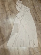 COCOMORE zjawiskowa sukienka w kolorze beżowym roz. M