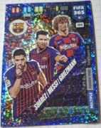 Karta piłkarska Trio z Barcelony  Panini Fifa 365 2020 Adrenalyn XL 
