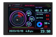 Ekran Parametrów PC - RAM/GPU/CPU - 3.5" / USB-C