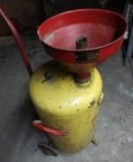 Zbieracz oleju przepracowanego 80 l, zlewarka