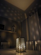 Lampion z metalu 