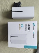 Router 5G, Wi-Fi 6, TP-Link NX220v 