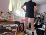 Strój gimnastyczny na suwak rozmiar S unisex