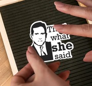 Naklejka "That's what she said" – The Office