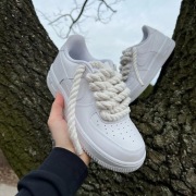 Nike Air Force | Customowane sznurówki