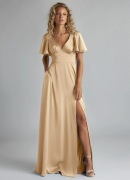 Elegancka suknia satynowa w roz M/L. 