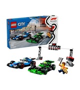 LEGO City 60474 Padok F1 z bolidami VCARB i Sauber