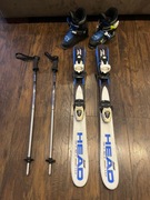 Komplet narty buty i kijki