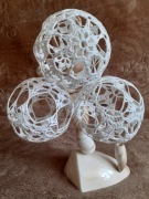 BOMBKI SZYDEŁKOWE RĘCZNIE ROBIONE 3 szt (17) 