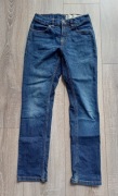 Spodnie dżinsowe, jeansowe, chłopiec r. 140 Stan bdb