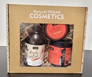Zestaw kosmetyków Laq naturalny wegański pralina pralinka żel scrub mus 