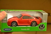 Porsche 959 red Welly 1-35 nowy