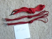 Sznurowadła czerwone 45 cm