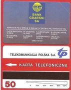41 - BANK  GDAŃSKI SA  -  KARTA  NOWA